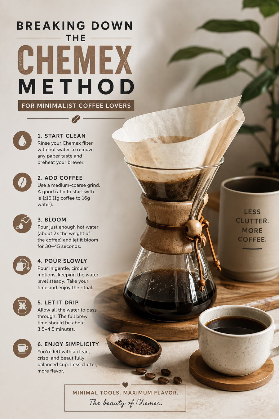 Slow, Simple, Perfect: The Chemex Method for Intentional Coffee Lovers