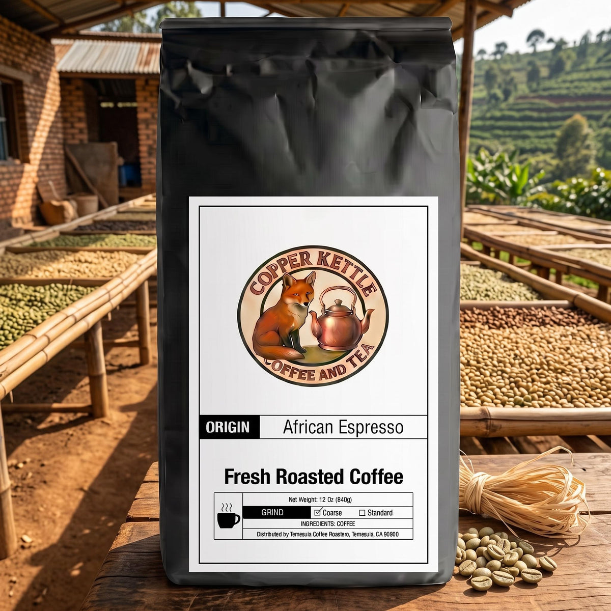 African Espresso Coffee – Kenya, Tanzania & Ethiopia Blend