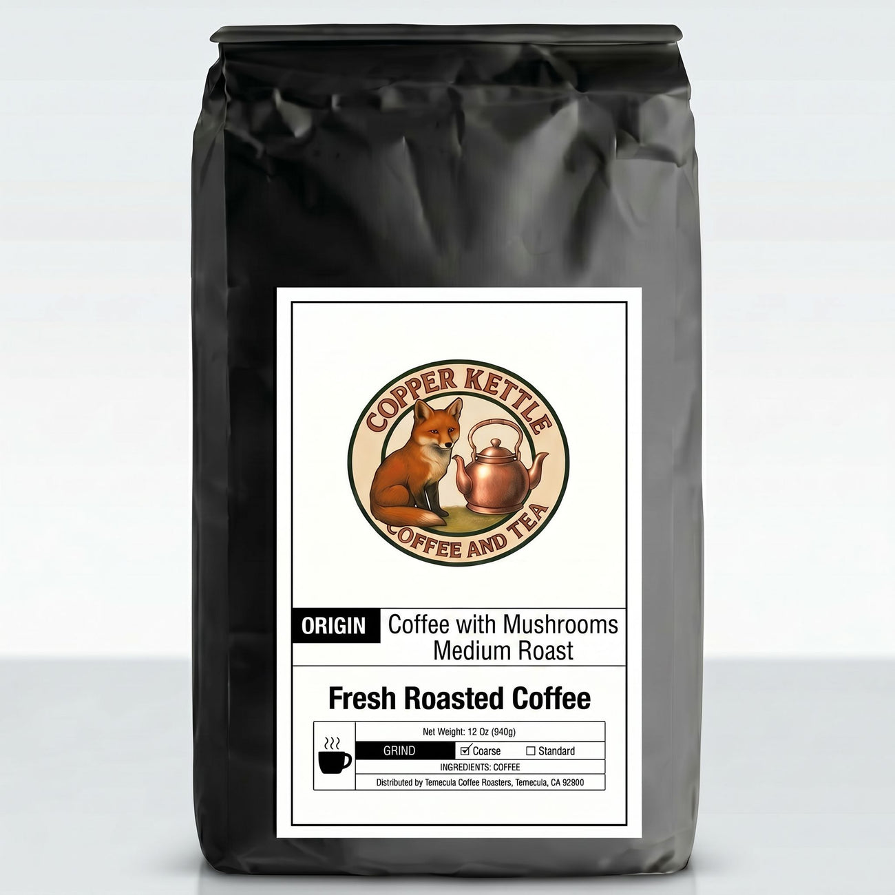 Coffee with Mushrooms Medium Roast
