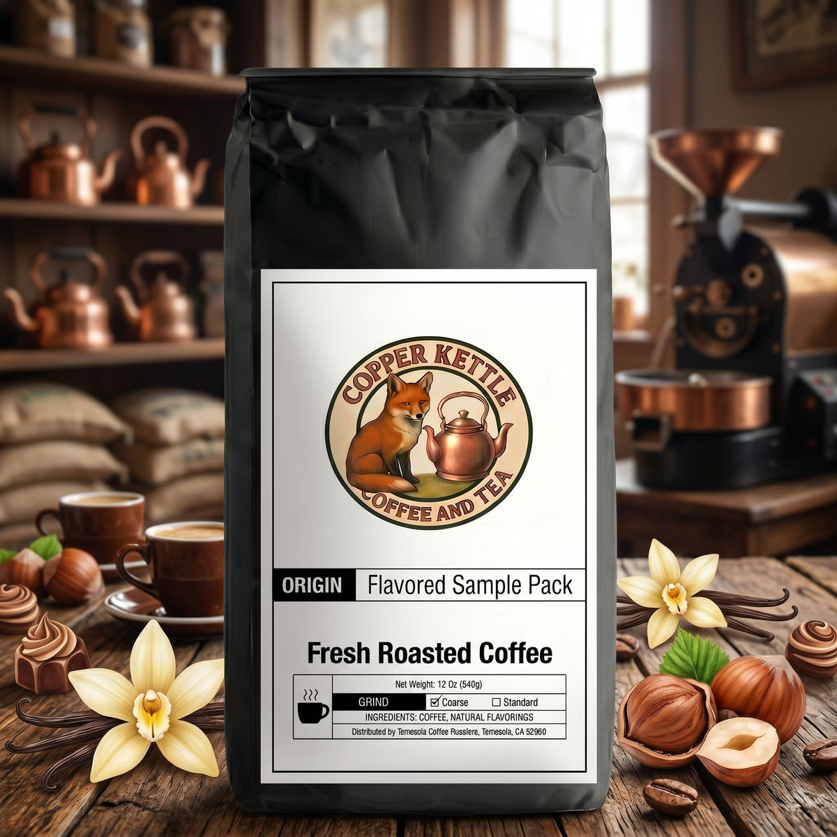 Favorite Flavored Coffee Samples (6 Pack)