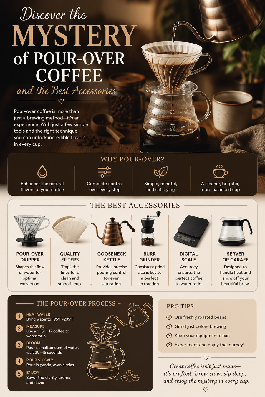 Crafting Clarity: How Pour‑Over Brewing Transforms Coffee into Art