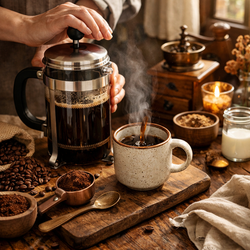 Unlocking Unique Flavors through French Press Coffee Brewing