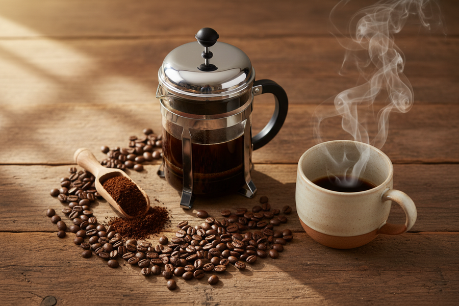 Brew Bliss: The Ritual of Perfect French Press Coffee