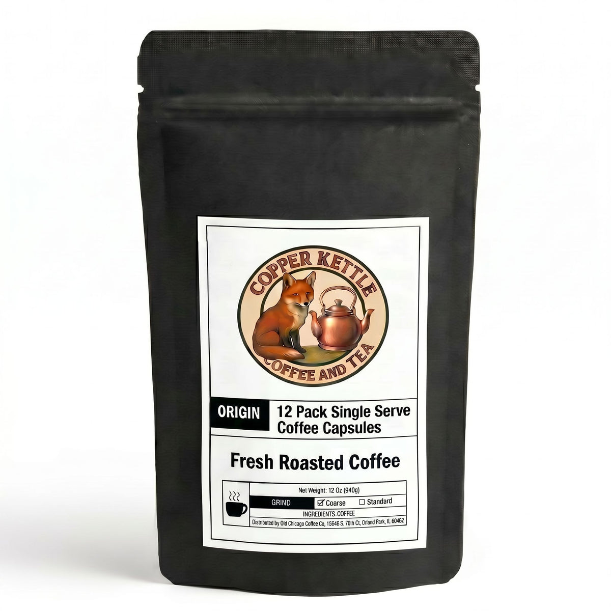 12 Pack Single Serve Coffee Capsules