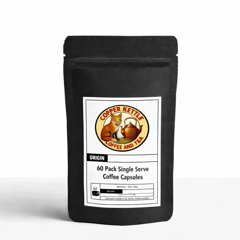 60 Pack Single Serve Coffee Capsules Original Roast in a box for easy brewing