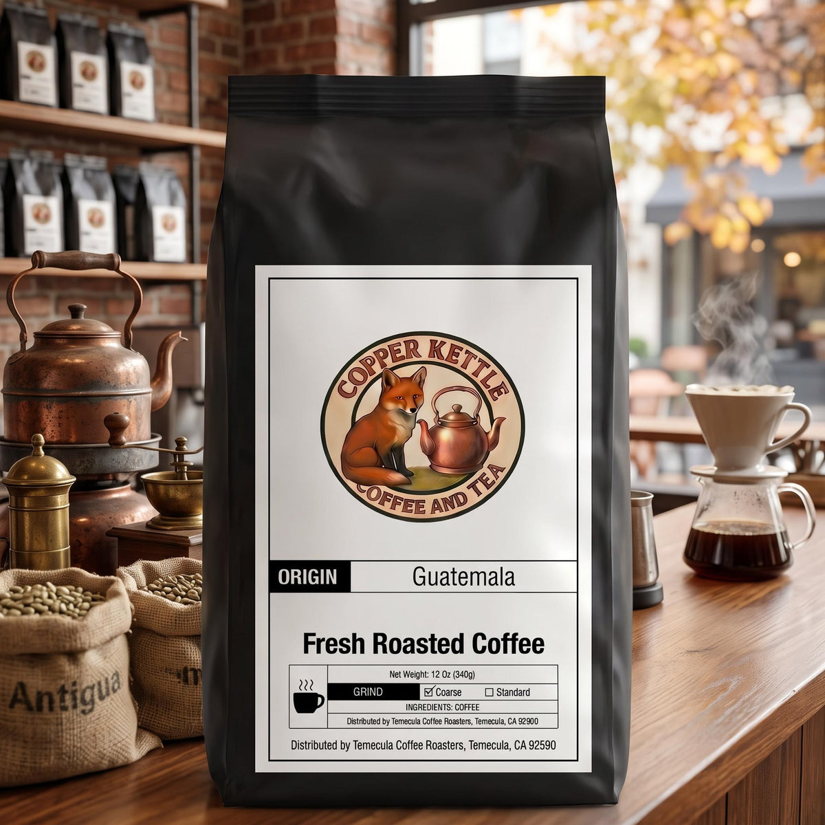 Guatemala Roast Coffee – Antigua Guatemala with Dark Chocolate & Butterscotch Notes