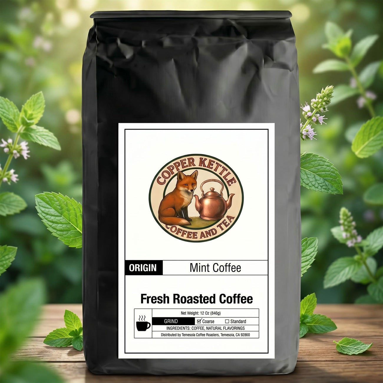 Mint coffee